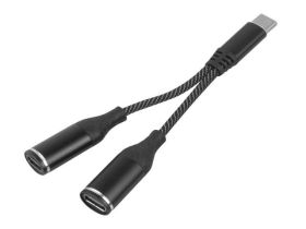 ADAPTER WTYK TYP C-2X GNIAZDO TYP C