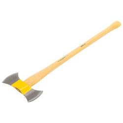Ochsenkopf 1591223 Axe 2 Cutting Edges, Hickory Handle, 900mm, 2.1kg
