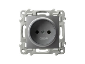 SZAFIR Gniazdo pojedyncze szary mat GP-1Z/m/70 OSPEL