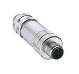 Złącze do samokonfekcjonowania Profibus M12 męskie 4-pinowe z gwintowanym połączeniem ekranowane kodowanie B 0976 PMC 102