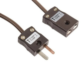 Przewód termoparowy T, -10 → +220 C., dł. 10m, izolacja: PVC, 7-żyłowy, RS PRO