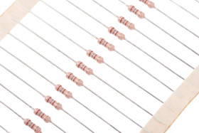 Rezystor 180Ω 0.5W ±5% -500 → +350ppm/°C Folia węglowa RS PRO