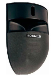 Głośnik ścienny narożny, 25W 100V, czarny DSP416B