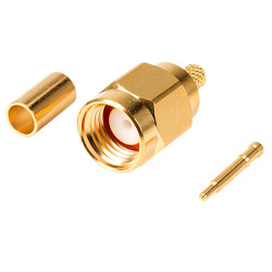TruConnect Straight Crimp SMA Plug RG174