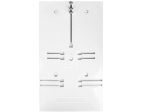 Tablica licznikowy 350x200mm 1/3F szary T-1F/3F-b/z-NOVA-12 10.14