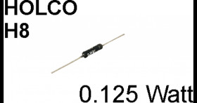 Holco H8 precision high tolerance resistors