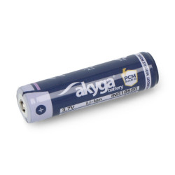 Ogniwo 18650 Li-Ion Akyga INR18650-22M-PCM 3,7V/2200mAh z zabezpieczeniami