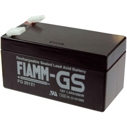 Fiamm FG20121 VRLA Battery 12V 1.2Ah Maintenance-Free Low Self-Discharge