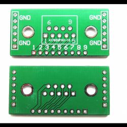 Płytka - adapter D-SUB 9 na DIP