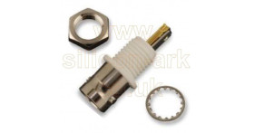 BNC isolated bulkhead Straight Jack (MC23557) - Multicomp