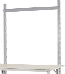 Manuflex AS1651.9006 Portal do montażu bez wysięgnika w Alussrebra podobny do RAL 9006, do standardu PACKPOOL o szerokoś
