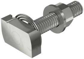 Śruba z łbem młoteczkowym OBO Bettermann 1148496 35 mm 25 szt.