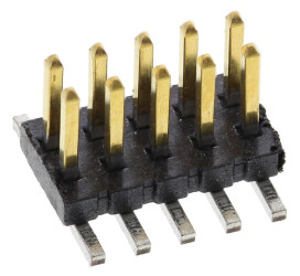 Złącze szpilkowe 10-pinowe raster: 1.27mm 2-rzędowe Samtec Montaż powierzchniowy Męski 1.75A