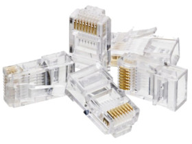 Wtyk RJ45 UTP kat.5e STANDARD (drut+linka) ALANTEC /op. 100 szt./ WT001OP