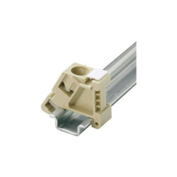 Weidm&#xFC;ller 0382860000 end piece beige 50pcs screw/screwless design