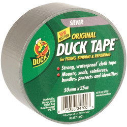 Shurtape 222225 Duck Tape&#xAE; Original 50mm x 25m Silver