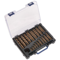 Sealey DBS170CB HSS Cobalt Drill Bit Set 1-10mm 170pc