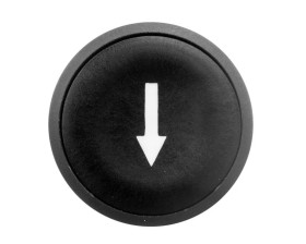 Napęd przycisku czarny /STRZAŁKA/ z samopowrotem ZB5AA335