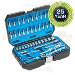 Zestaw narzędziowy 46 szt. grzechotka 1/4 HT1R416