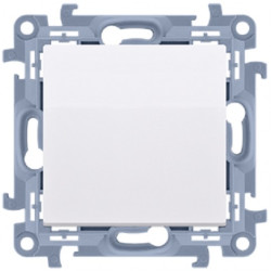 Łącznik schodowy pojedynczy SIMON 10 biały 10AX bez piktogramu Kontakt Simon CW6.01/X/11