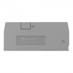 Płytka końcowa do złączki szynowej 1.5mm2 DS1.5-TW DGN 4081