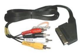 KABEL SCART-4xCINCH 2.5m