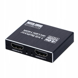Rozgałęźnik HDMI 1x2 4K UHD HDR Splitter