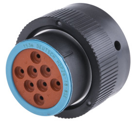 Złącze wielostykowe przemysłowe 8-pinowe Montaż na kablu Wtyczka Deutsch