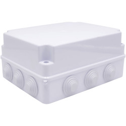 TruComponents 308025 255x200x120 Junction Box ABS plastic White