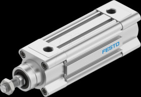 3660765 Standard cylinder, DSBC, dia. 40 mm, M12x1,25, G1/4, D3, PPSA