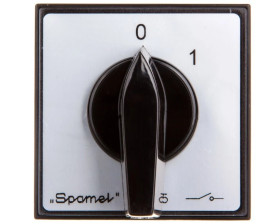 Łącznik krzywkowy 0-1 2P 40A do wbudowania SK32-1.828P03