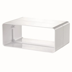 Łącznik kanałów 204x60mm biały 520