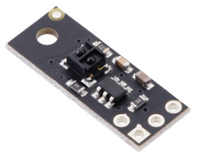 Pololu QTRXL-MD-01RC Reflectance Sensor: 1-Channel, 7.5mm Wide, RC Output, Long Range