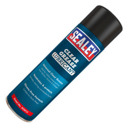 Sealey SCS012 Clear Grease Lubricant 500ml Pack of 6