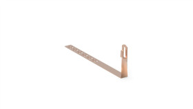 Uchwyt Pod Dachówkę L-330Mm H-100Mm Miedziany Z Zaczepami Skręcony 11.2.1/Z...