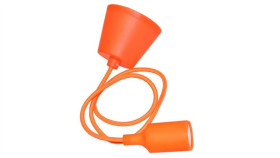 Oprawa Kido Na Żarówkę E27 Z Przewodem Pomarańczow