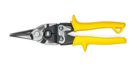 Nożyce do blachy, dł.: 170 mm, Lewy, prawy, materiał cięcia: Stal niskowęglowa walcowana na zimno