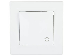 Łącznik Asfora schodowy biały z ramką EPH0400121