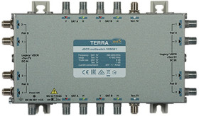 Multiswitch przelotowy SRM-581 (290...2340 MHz) Terra z AGC - klasa A z aktywnym torem TV Digital SCR/Unicable
