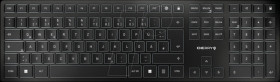 JK-9100DE-2 Wireless keyboard, Bluetooth, black, German layout