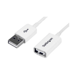 StarTech.com USBEXTPAA3MW 3m White USB 2.0 Extension Cable A To A - M/F