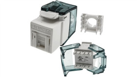 Moduł Keystone Rj45 Utp Kat.6 Nieekranowany Beznarzędziowy Alantec Plus