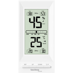 Technoline WS9129 Thermometer Thermo-Hygrometer White Wall Mountable