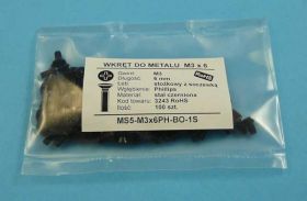 MS5 M3x06 PH-BO WKRĘT DO MET.STOŻ/SOCZE
