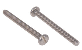 Śruby maszynowe M4 łeb z łbem walcowym soczewkowym Stal nierdzewna długość 40.0mm skok 0.70mm