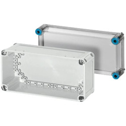 Obudowa plastikowa skrzynka hermetyczna, drzwi transparentne poliwęglan 300x150x170mm IP66 HENSEL
