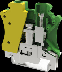 PC4-PE-01P-1Y-00A(H) Terminal block PC4, 4 mm², green-yellow