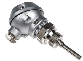 Czujnik RTD PT100 długość 50mm średnica 6mm +400°C żyły 2 G1/2