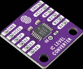 333016 Developer boards - TTL Logic Level Converter, 4 channels, TXS010
