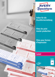 3491 A4/Clear/0.1 mm/100 sheets